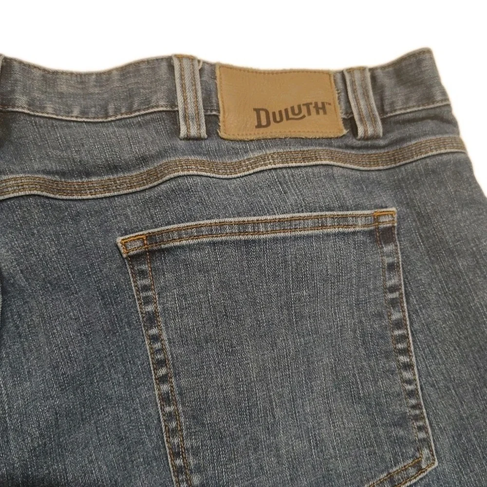 Duluth Trading Company‎ Flex Ballroom Jeans Mens 46x30* Blue Relaxed Fit